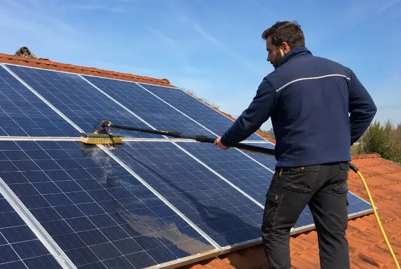 Nettoyage et entretien de panneaux solaires à Vaulx-en-Velin