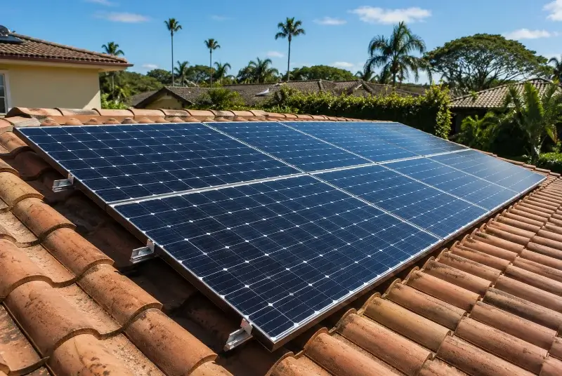 Installation de panneaux solaires à Vaulx-en-Velin